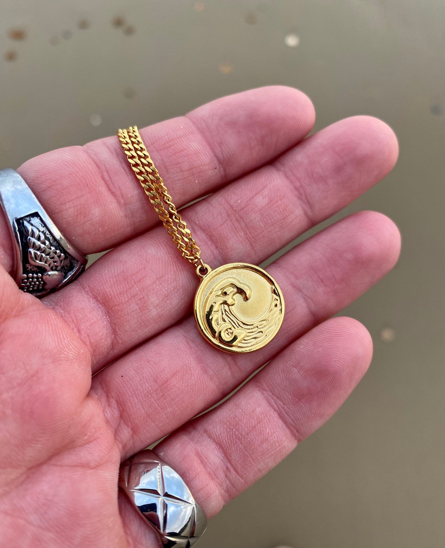 Silver Wave pendant