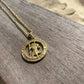 Gold Saint Christopher Pendant