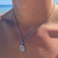 Gold North Star Compass Necklace 2 Chain Set