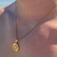 Gold Compass Pendant