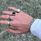 Mens Bracelet and Ring Combo