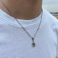 Silver Trident Pendant