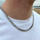 Silver Miami Cuban Chain 6mm