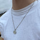 Silver Wave pendant