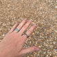 Opal Shell Surfer Ring
