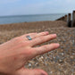 Opal Shell Surfer Ring